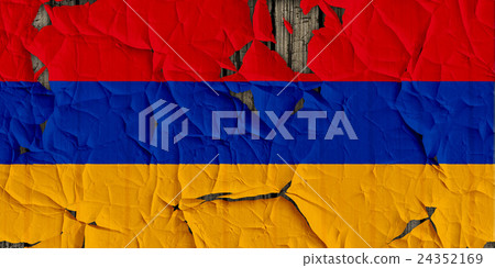 Split Armenia Flag Closeup Texture Background (High Resolution 3D CG Rendering ∕ Coloring Illustration) Split Armenia Flag Closeup Texture Background (High Resolution 3D CG Rendering ∕ Coloring Illustration) 24352169