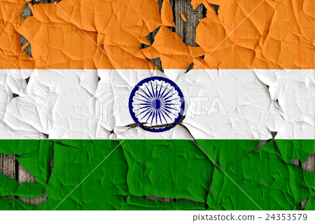 Indian flag closeup texture background on... - Stock Illustration  [24353579] - PIXTA