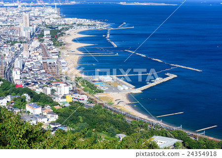 View of coastline from Suma Urasan top 24354918