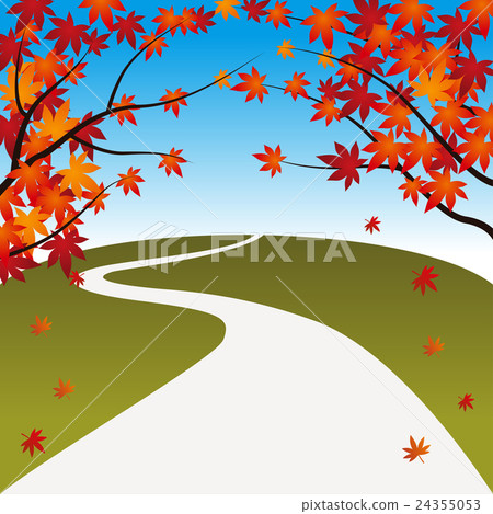 maple, yellow leafe, vector - Stock Illustration [24355053] - PIXTA