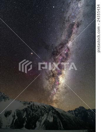 rising milky way rising milky way 24355434