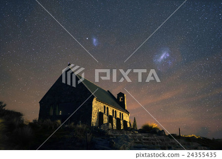 A good shepherd's church and Magellanic cloud 24355435