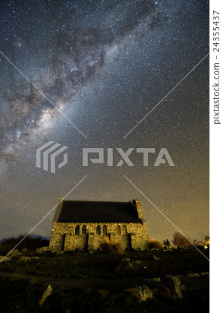 A good shepherd's church and the Milky Way 24355437