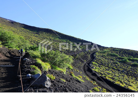 富士山攀爬富士宮的路線向著眼睛爬山的路線 24356145