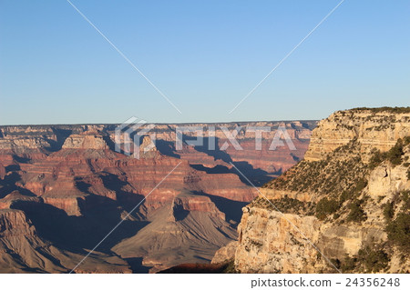 A magnificent view of the Grand Canyon in the evening USA Arizona 24356248