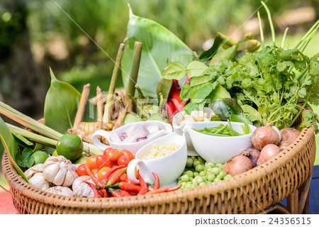ingredient for thai cuisine 24356515