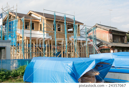 Housing construction site 24357067