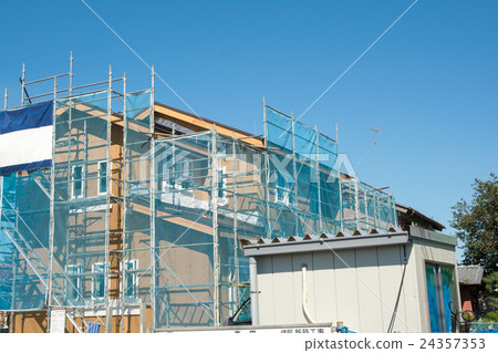 Housing construction site 24357353