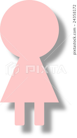 Pictogram women - Stock Illustration [24358172] - PIXTA