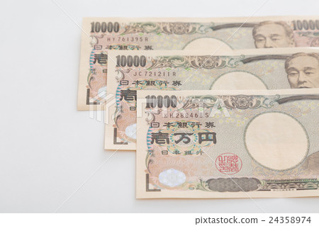 一萬日元鈔票白背 24358974