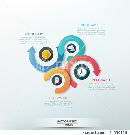 Modern infographics options banner. Modern infographics options banner. 24359116