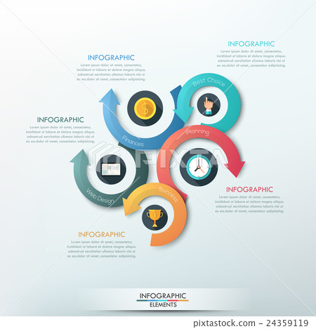 Modern infographics options banner. Modern infographics options banner. 24359119