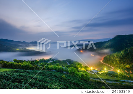 坪林南山寺雲海車軌 24363549