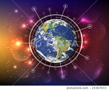 Best internet concept of global business 24367633