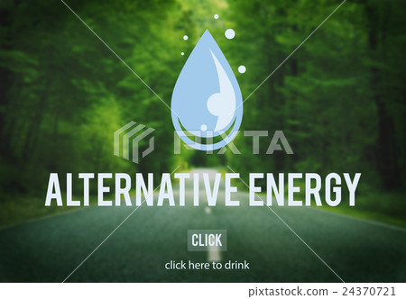 Clean Water Alternative Energy H2o Concept 24370721