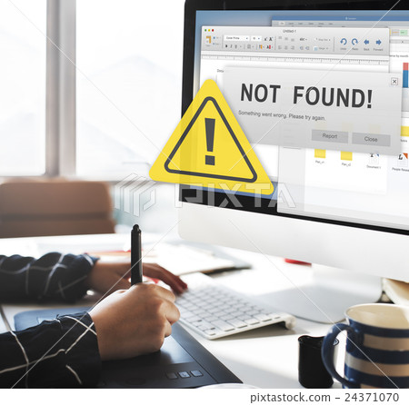 Not Found 404 Error Failure Warning Problem Concept Not Found 404 Error Failure Warning Problem Concept 24371070