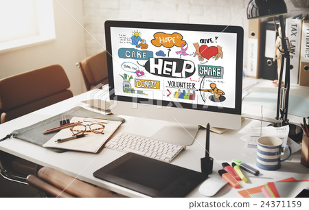 Help Aid Charity Support Welfare Concept 24371159