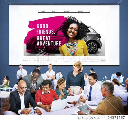 Good Friend Great Adventure Partner Relation Concept Good Friend Great Adventure Partner Relation Concept 24371667