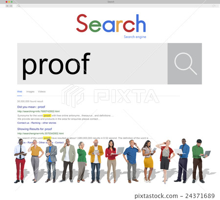 Proof Confirmation Certification Evidence Validation Concept 24371689