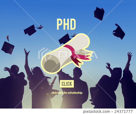 PhD Doctor of Philosophy Degree Education Graduation Concept PhD Doctor of Philosophy Degree Education Graduation Concept 24371777