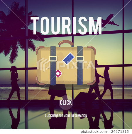 Tourism Travel Wanderlust Vacation Laggage Concept 24371815