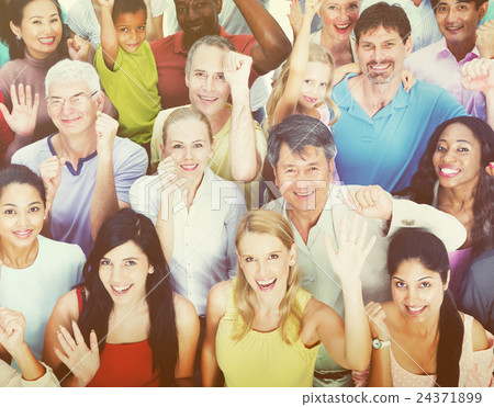 Diverse Ethnic Community Connection Connect Concept 24371899