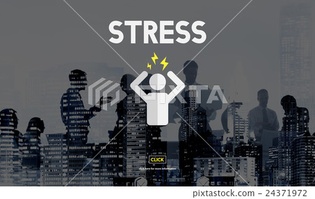 Stress Management Tension Anxiety Strain Rehabilitation Concept 24371972