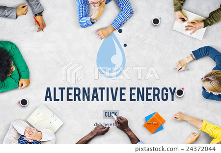 Clean Water Alternative Energy H2o Concept 24372044