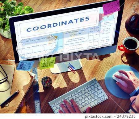 Continents Coordinates Exploration Geological Cartography Concept Continents Coordinates Exploration Geological Cartography Concept 24372235