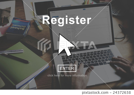 Register Application Membership Join Subscribe Concept 24372638