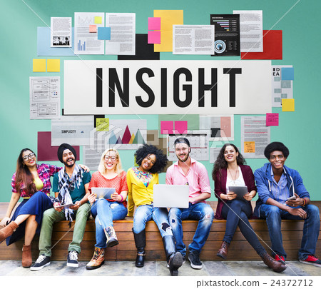 Insight Intution Meditation Mindful Seeing Concept 24372712