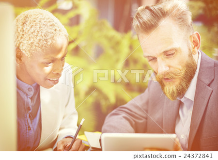 Manager Secretary Collaboration Meeting Discussion Concept Manager Secretary Collaboration Meeting Discussion Concept 24372841