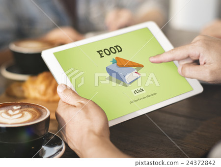 Food Plan Meal Cook Book Concept 24372842