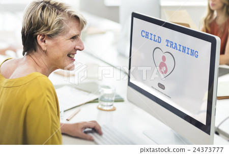 Child Training Comfort Affection Nursery Concept 24373777