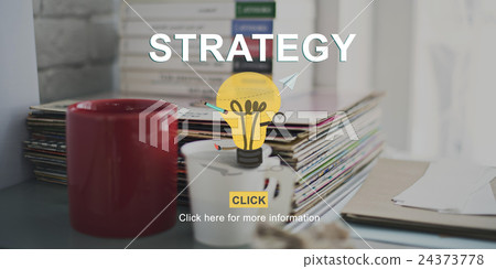 Strategy Vision Planning Tactics Process Strategics Concept 24373778