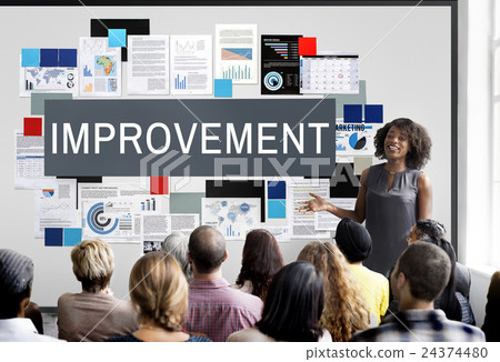 Improvement Better Efficiency Growth Innovation Concept Improvement Better Efficiency Growth Innovation Concept 24374480