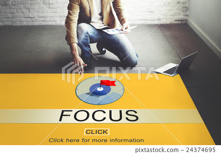 Focus Determine Focal Point Spotlight Vision Concept Focus Determine Focal Point Spotlight Vision Concept 24374695