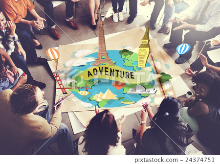Adventure Destination Experience Explore Journey Concept 24374751
