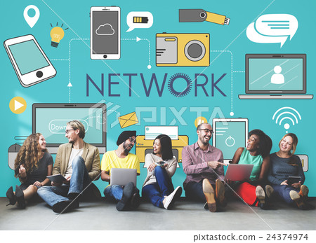 Network Networking Internet Scial Media Concept Network Networking Internet Scial Media Concept 24374974