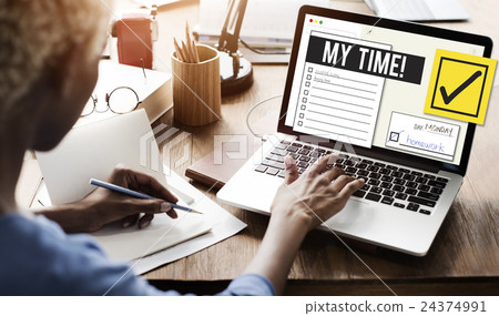 To Do List Organise Checklist Word Concept 24374991