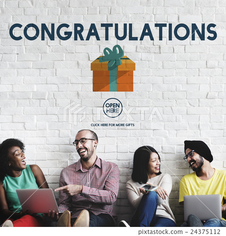 Congratulations Celebration Congrats Greeting Concept Congratulations Celebration Congrats Greeting Concept 24375112