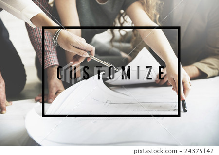 Customize Create Innovate Modify Creativity Concept 24375142
