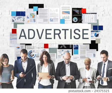 Advertise Communication Digital Marketing Business Concept Advertise Communication Digital Marketing Business Concept 24375325