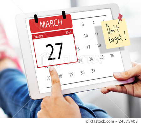 Urgent Calendar Plan Planning Organizer Concept 24375408