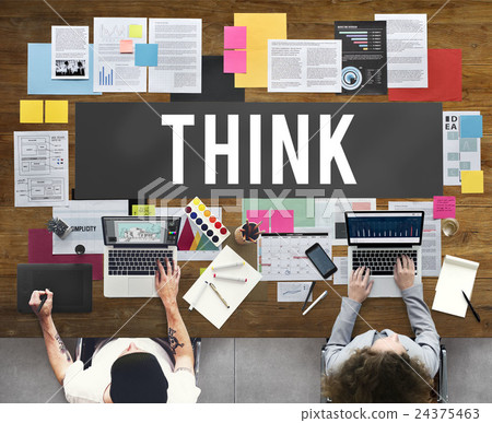 Think Thinking Vision Inspiration Concept Think Thinking Vision Inspiration Concept 24375463