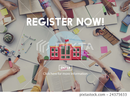Register Now Education Degree Study Concept 24375633