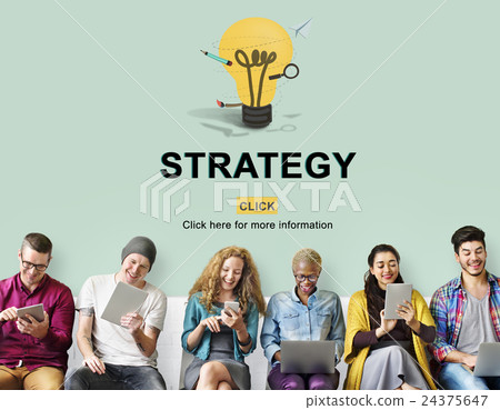 Solution Strategy Light Bulb Graphics Concept 24375647