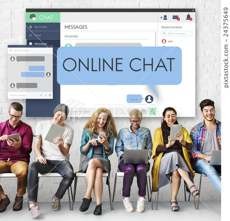 Online Internet Media Network Sharing Social Concept 24375649