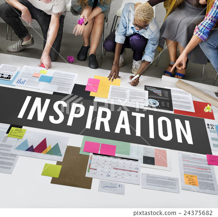 Inspiration Creative Dream Imagination Innovate Concept 24375682