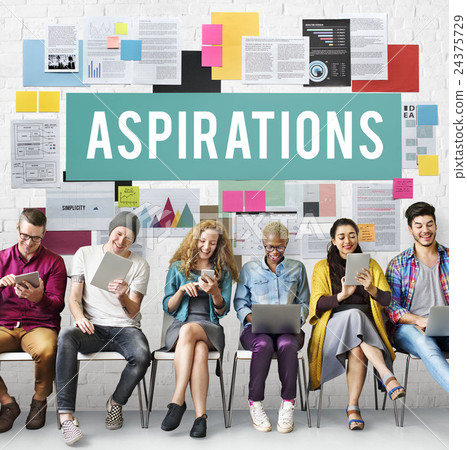 Aspiration Ambition Dream Goal Hope Solution Concept 24375729